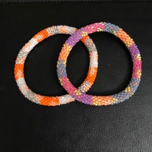 Lily and Laura Beaded Bracelets